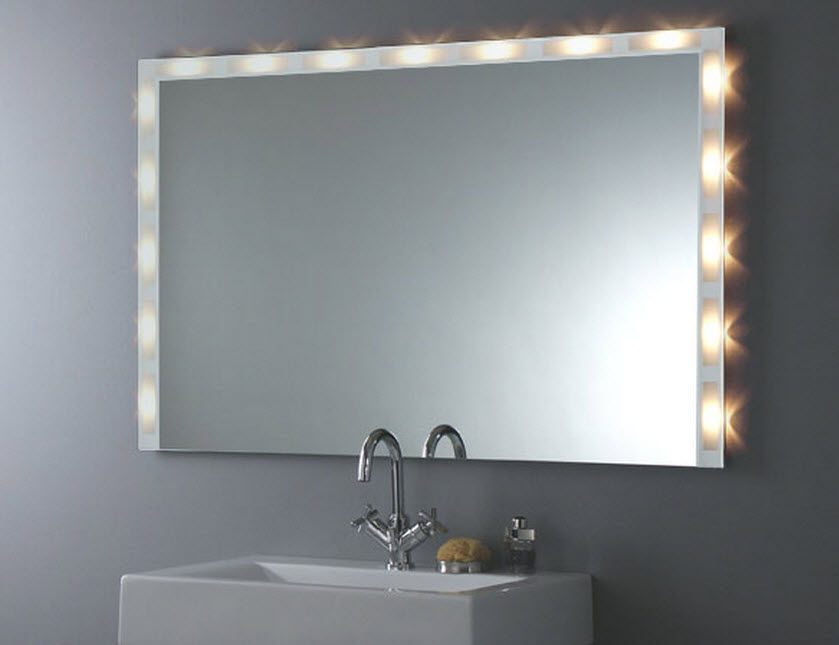 Espejo de baño con luces